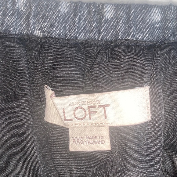 LOFT Polka Dot Skirt Size XXS - Picture 2 of 2